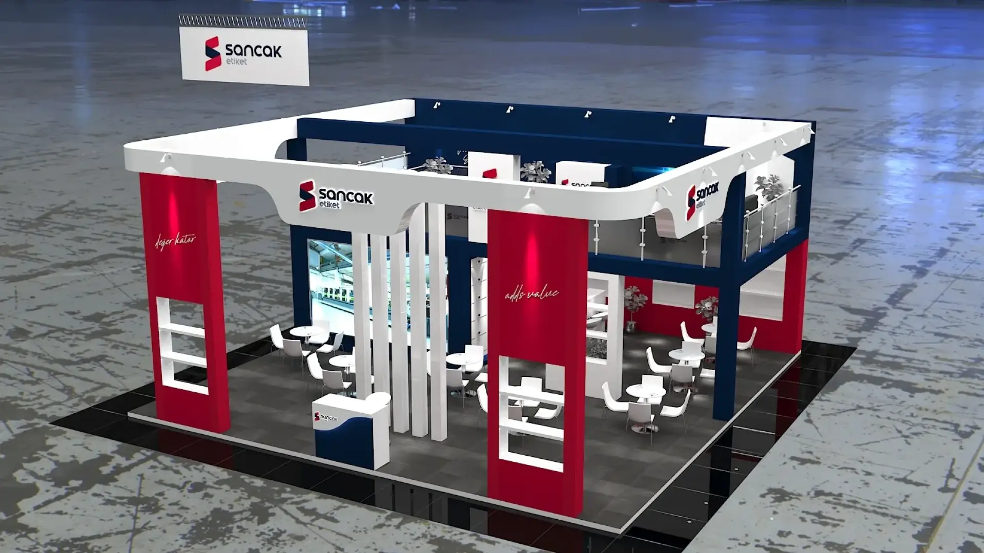 Sancak Eti̇ket Stand